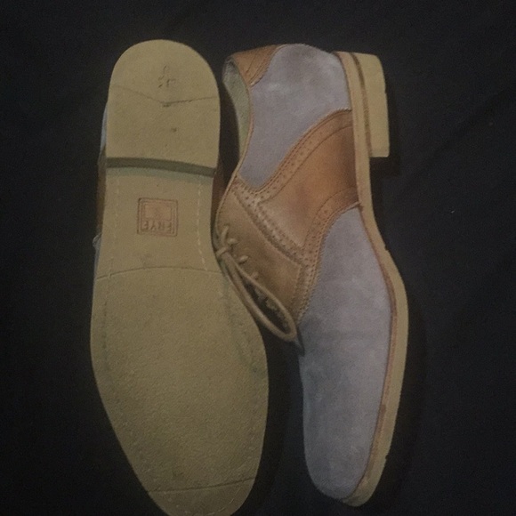 FRYE Suede & Leather Oxfords - Picture 3 of 7